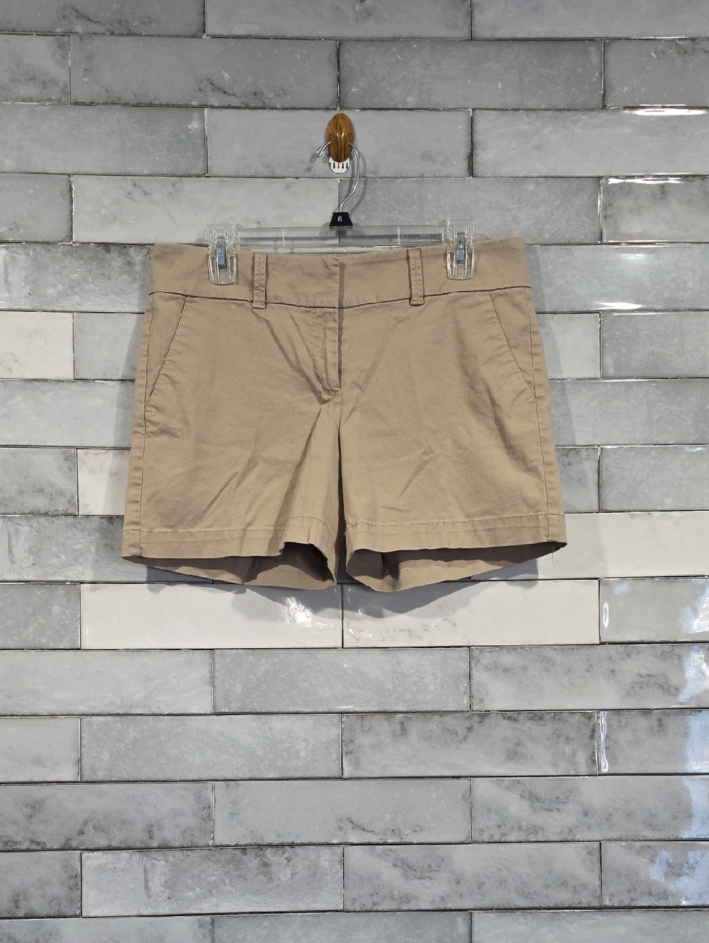 Talbots Khaki Chino The Daily Shorts Size 8p